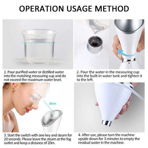 Nano Ionic Facial Steamer