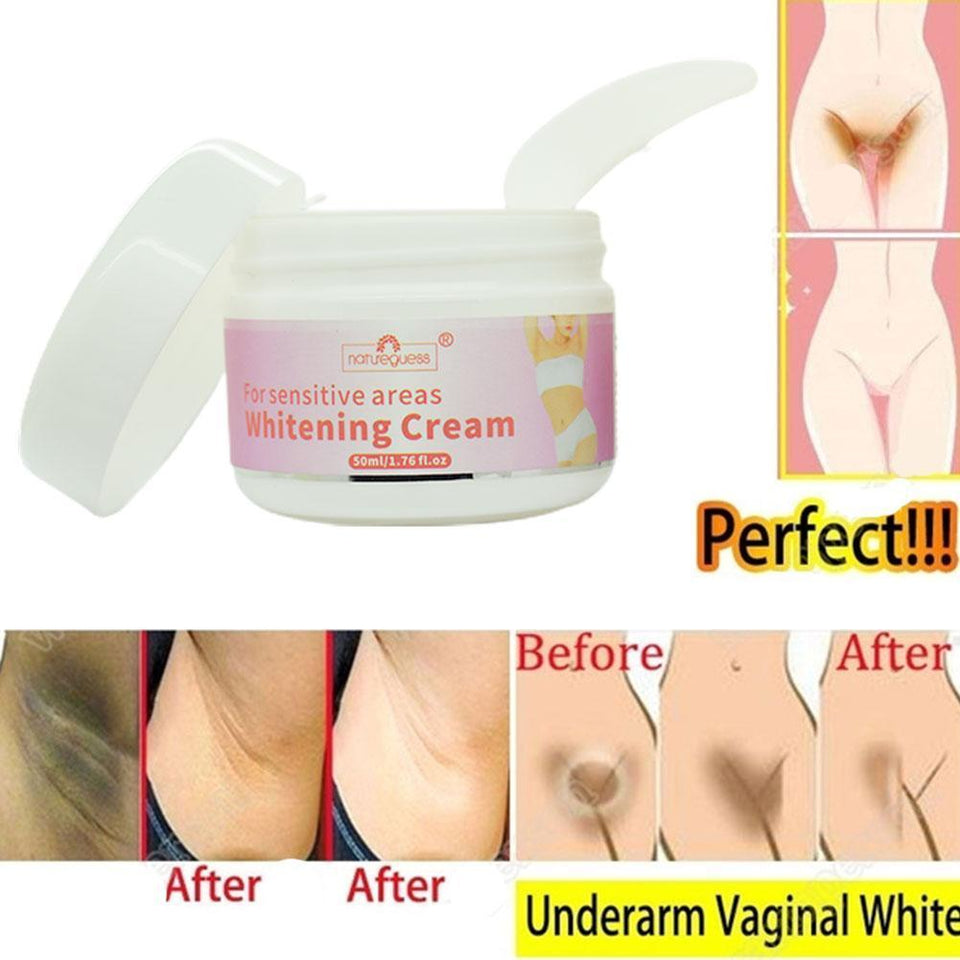 WHITENING CREAM FOR SENSITIVE AREAS