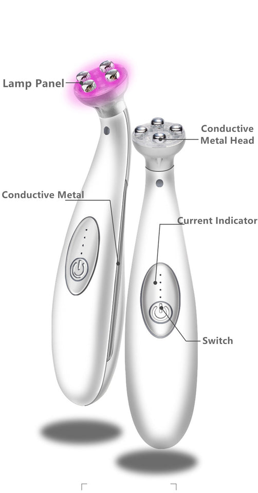 Facial Mesotherapy Electroporation Face Massager