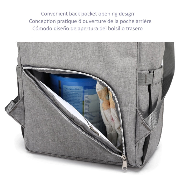 USB Design Mummy Diaper Bag