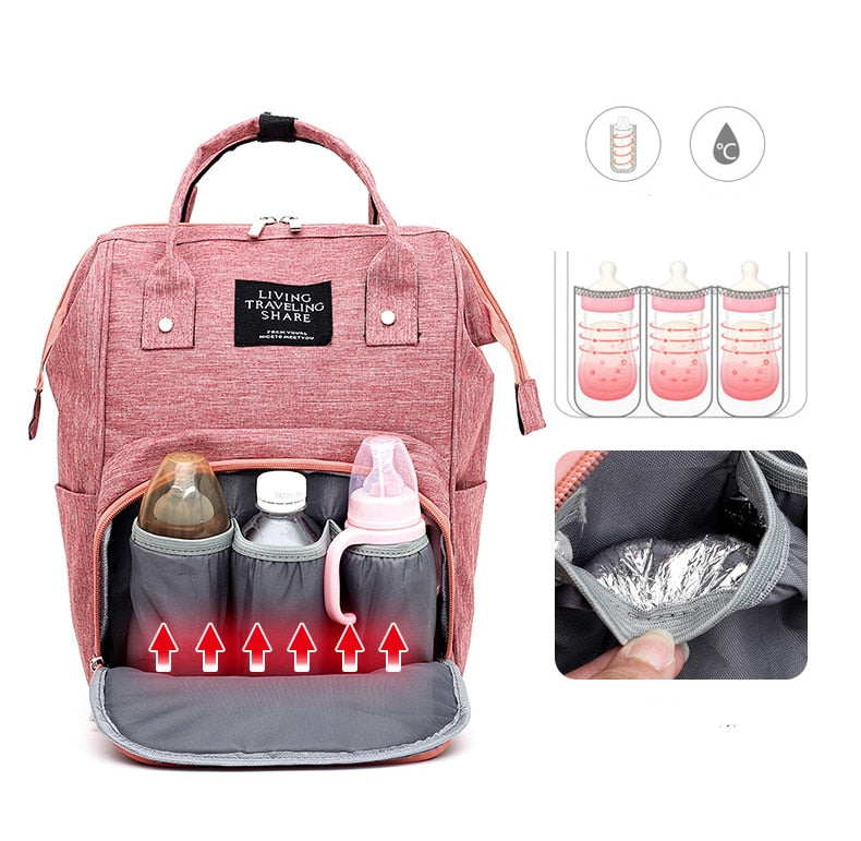 USB Design Mummy Diaper Bag