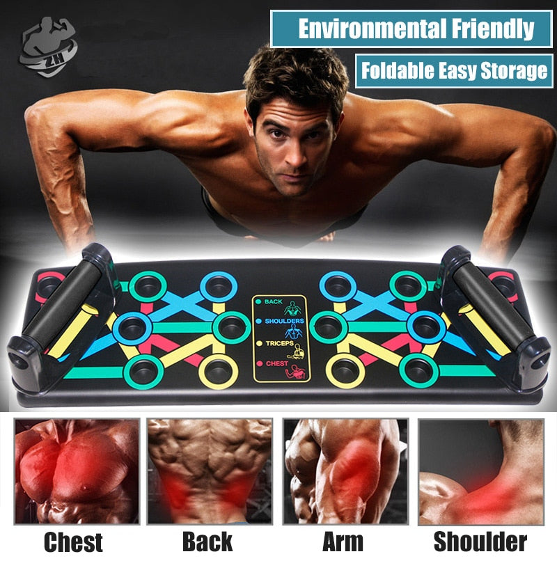 9 in 1 Push Up Board Exercise Tools