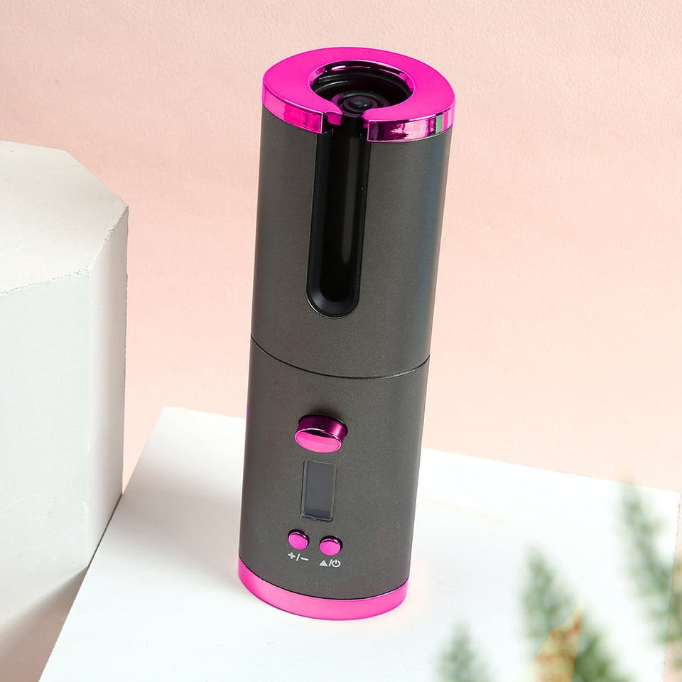 Portable Wireless Automatic Curling Iron Hair