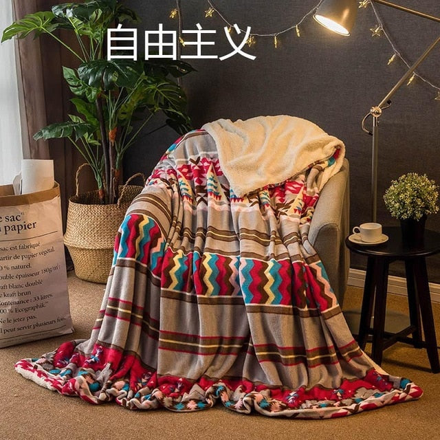 YOMDID Winter Wool Blanket