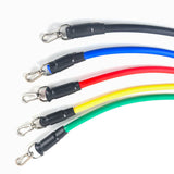 17Pcs/Set Latex Resistance Bands