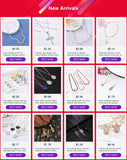 Long Tassel Rhinestone Chain Necklace