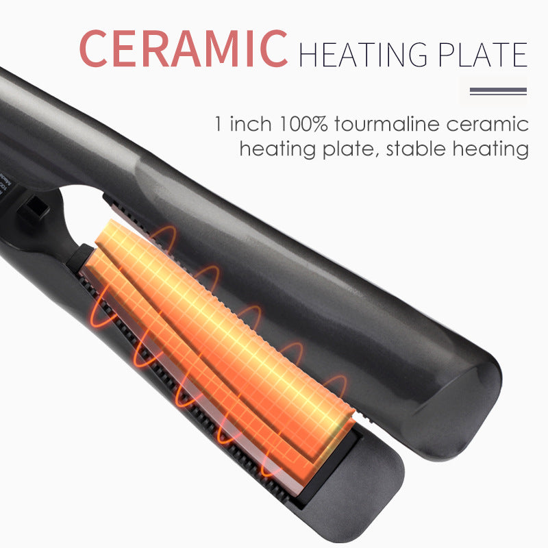 2 In 1 Professional Hair Straightener Spiral Wave Curler