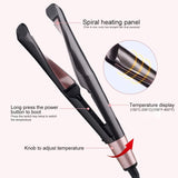 2 In 1 Professional Hair Straightener Spiral Wave Curler