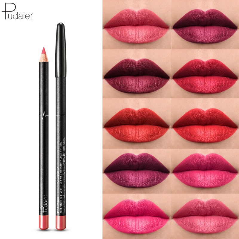 6pcs/set 36 Colors Nude lip Pencil